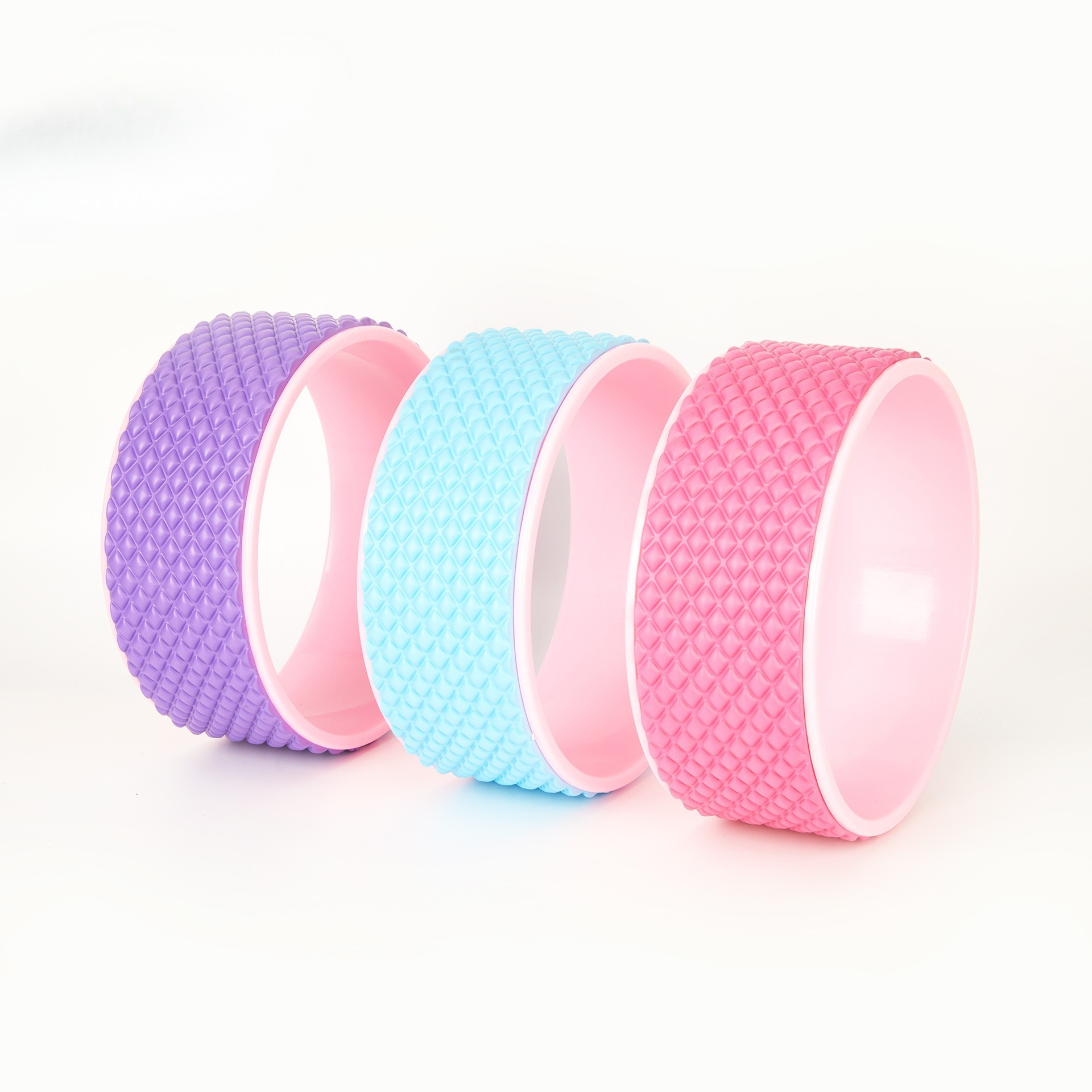 Yoga Wheel Dharma - Upgraded eva yoga wheel 3d floating