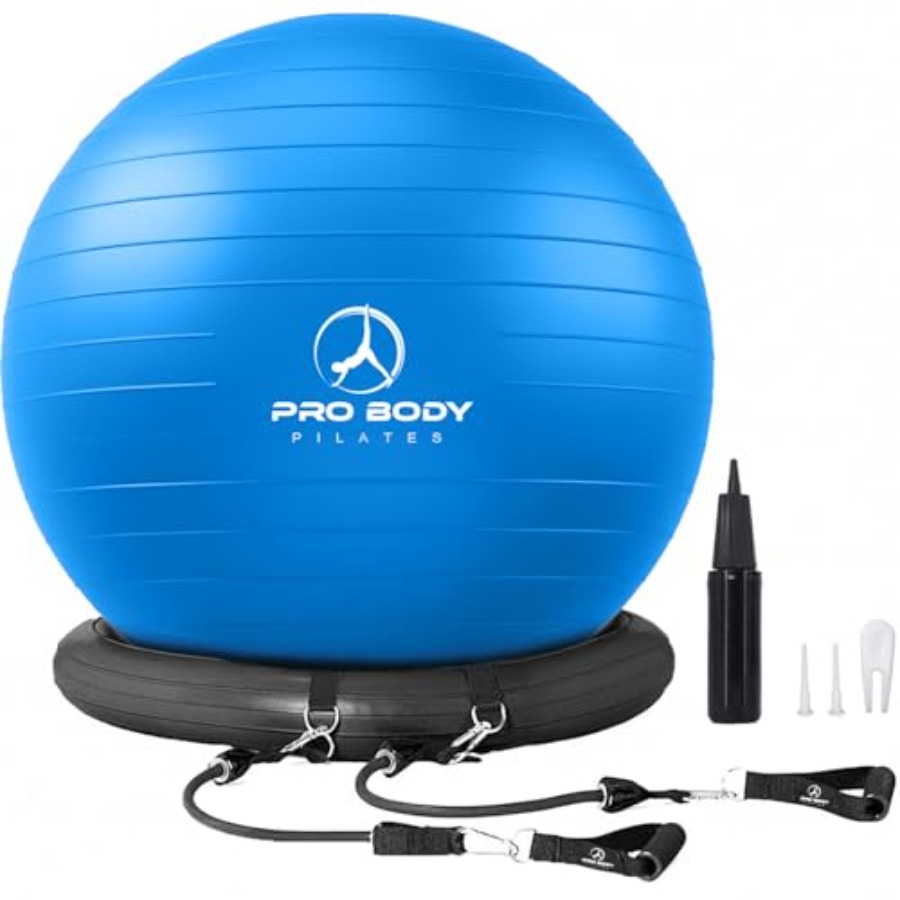 Pilates Toning Ball - ProBody Pilates Yoga Ball Chair with