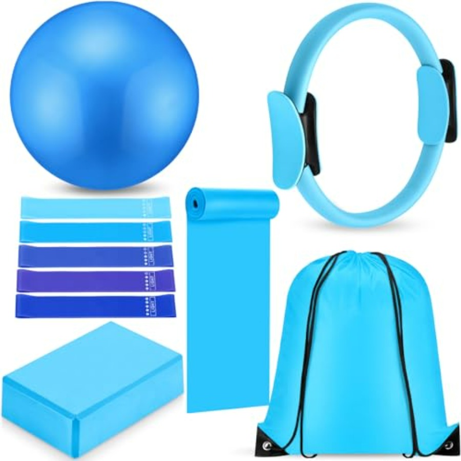 Pilates Yoga Ring - 10 Pcs Pilates Ring Blocks Set