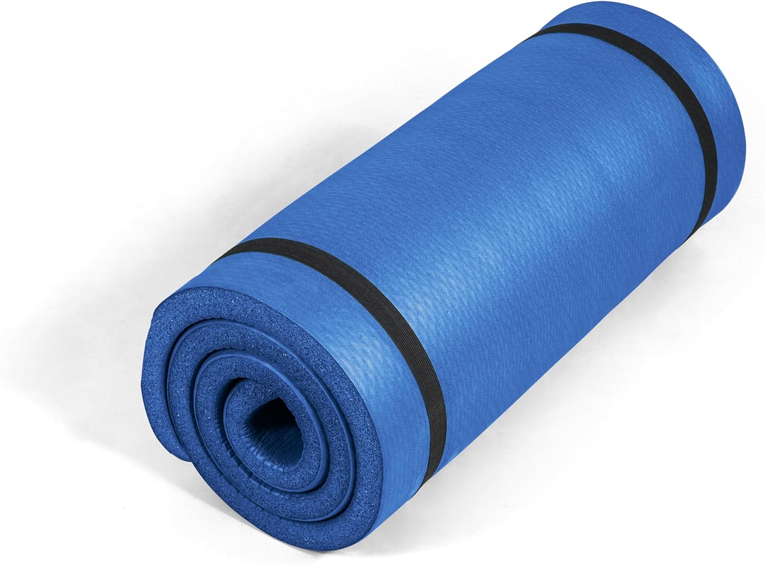 Pilates Yoga Mat - 1-Inch Thick Yoga Mat, High-Density Non-Slip