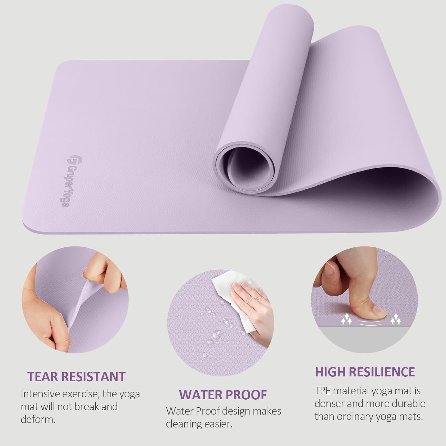 Non Slip Yoga Mat 72x24in, Ant - مراجعة Pilates Yoga Mat وسعره