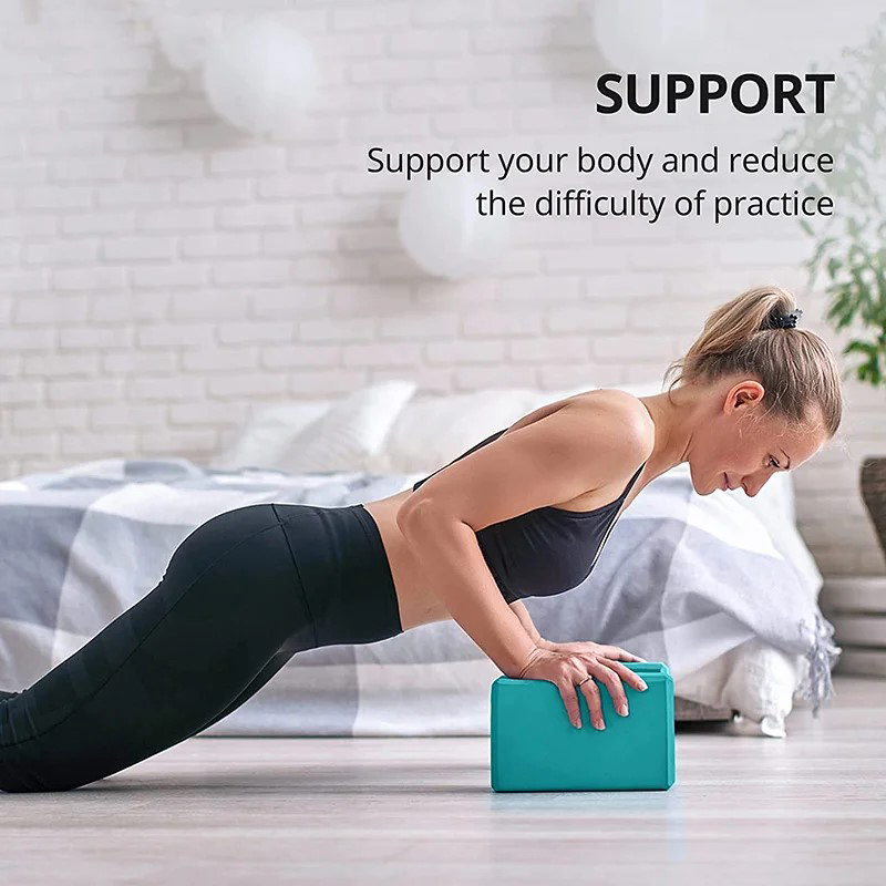 Yoga Blocks Gym Foam Brick Pil - مراجعة Pilates Yoga Body وسعره