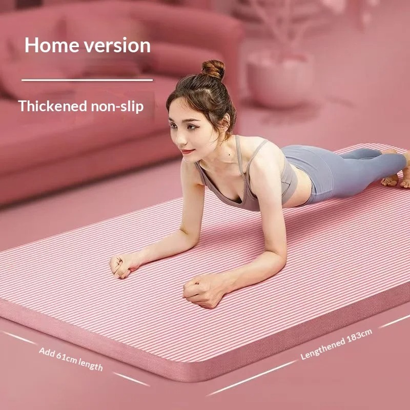 Extra Thick Non Slip Yoga Mat  - مراجعة Pilates Yoga Mat وسعره