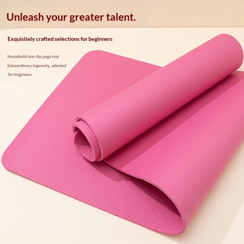 Extra Thick Non Slip Yoga Mat  - مراجعة Pilates Yoga Mat وسعره