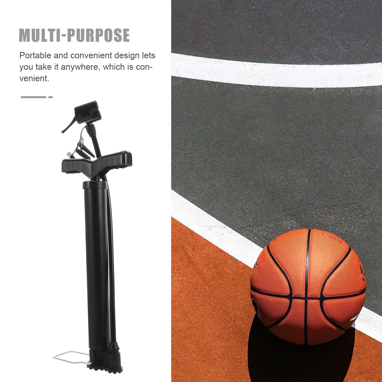 Heavy Duty Steel Ball Pump Por - مراجعة Pilates With Yoga وسعره