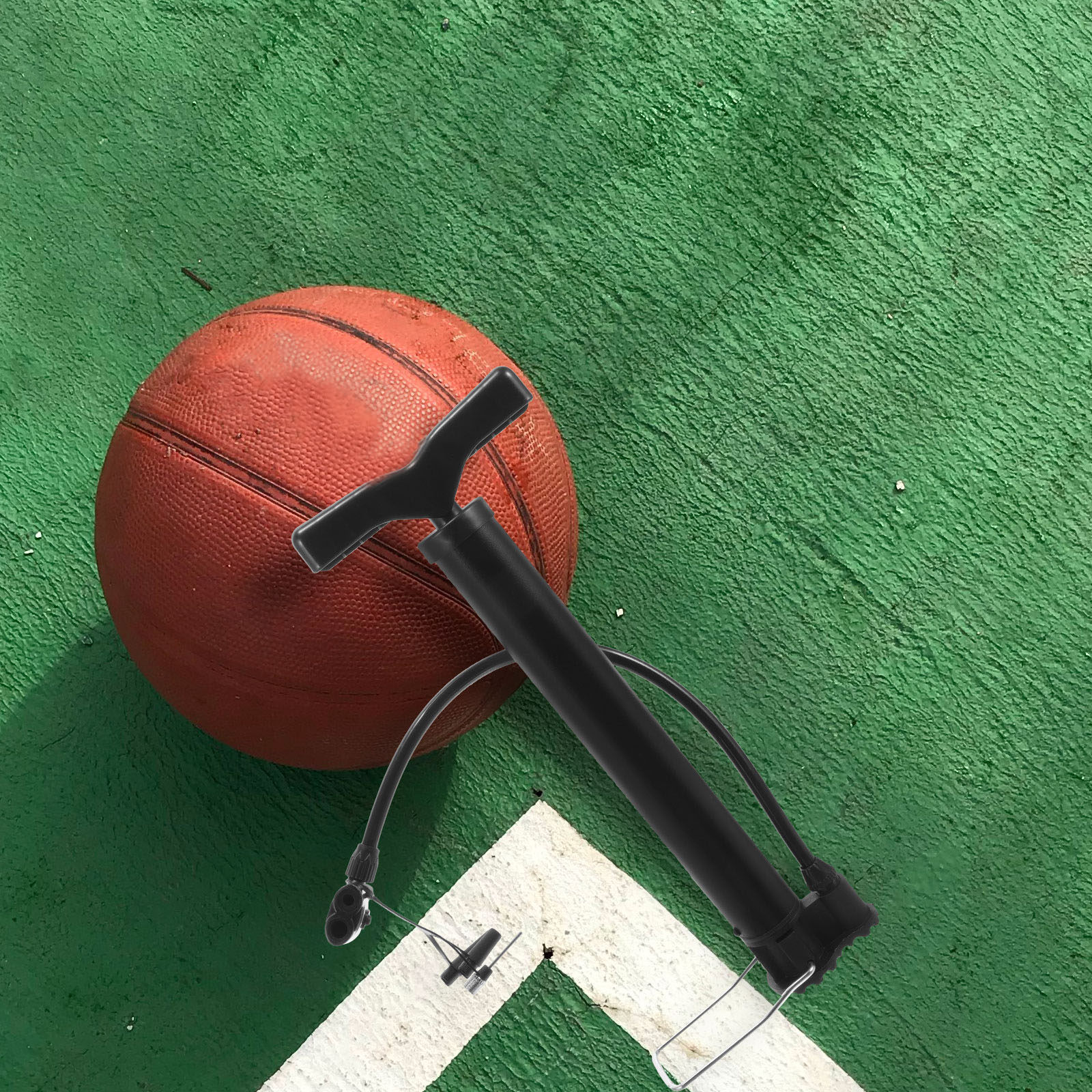Heavy Duty Steel Ball Pump Por - مراجعة Pilates With Yoga وسعره