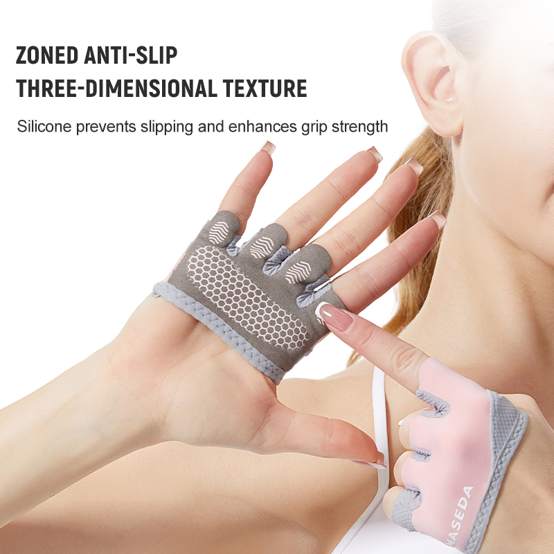 Pair of Fitness Fingerless Glo - مراجعة Pilates With Yoga وسعره