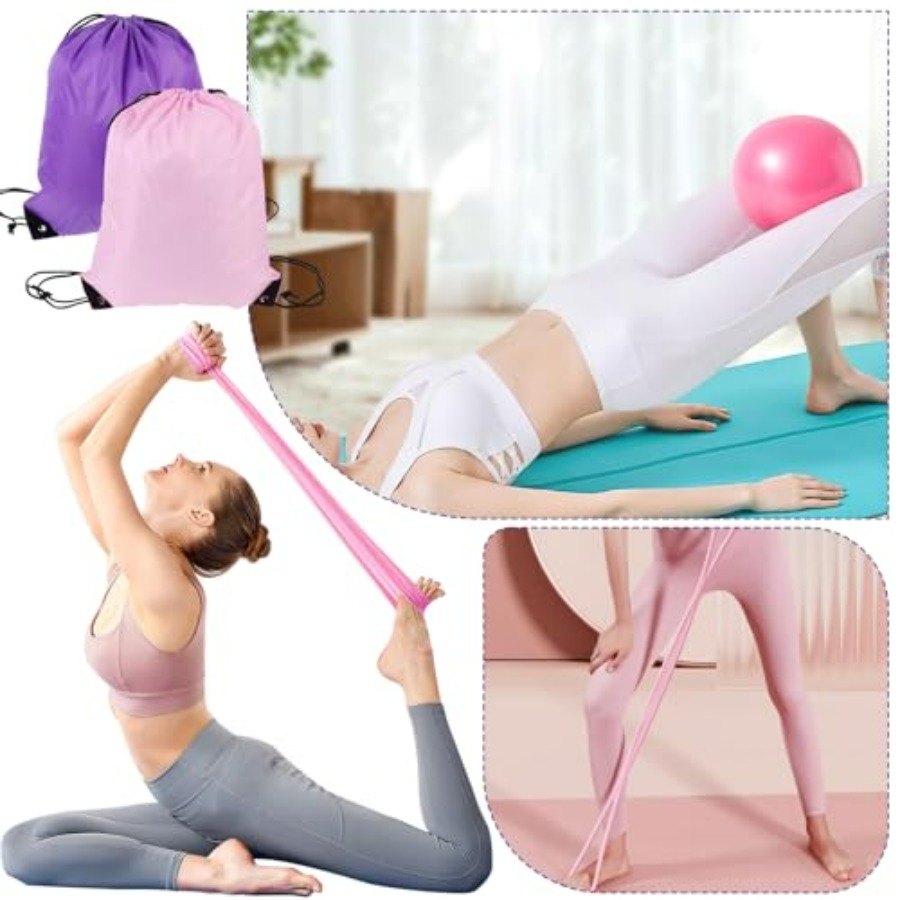 21 Pcs Pilates Ring Circle Set - مراجعة Pilates Yoga Ring وسعره