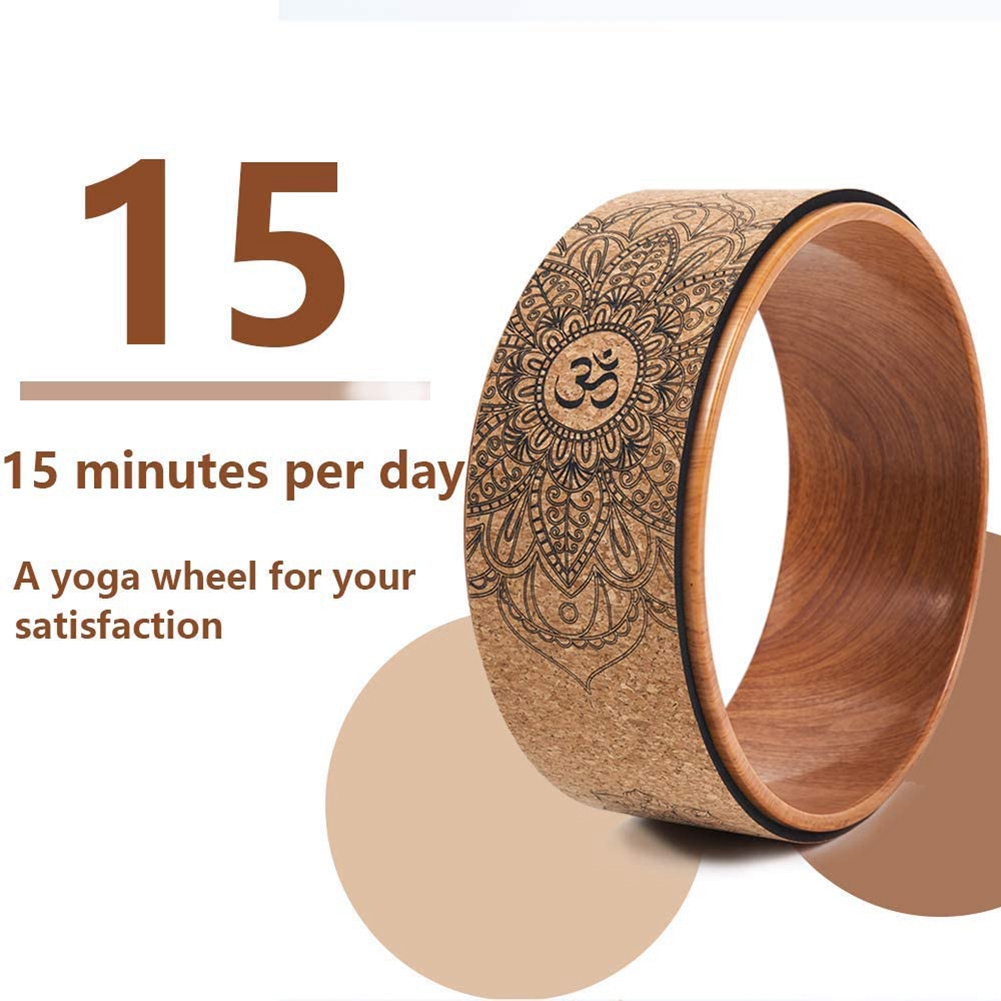 NALFI-Cork Yoga Wheel For Yoga - مراجعة Yoga Wheel Dharma وسعره