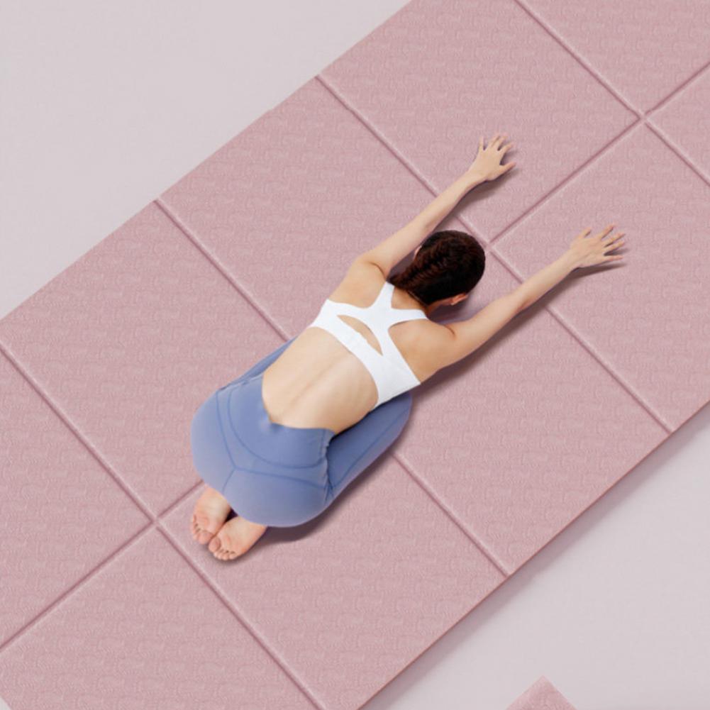 Foldable Yoga Mat Extra Portab - مراجعة Pilates Yoga Mat Workout وسعره