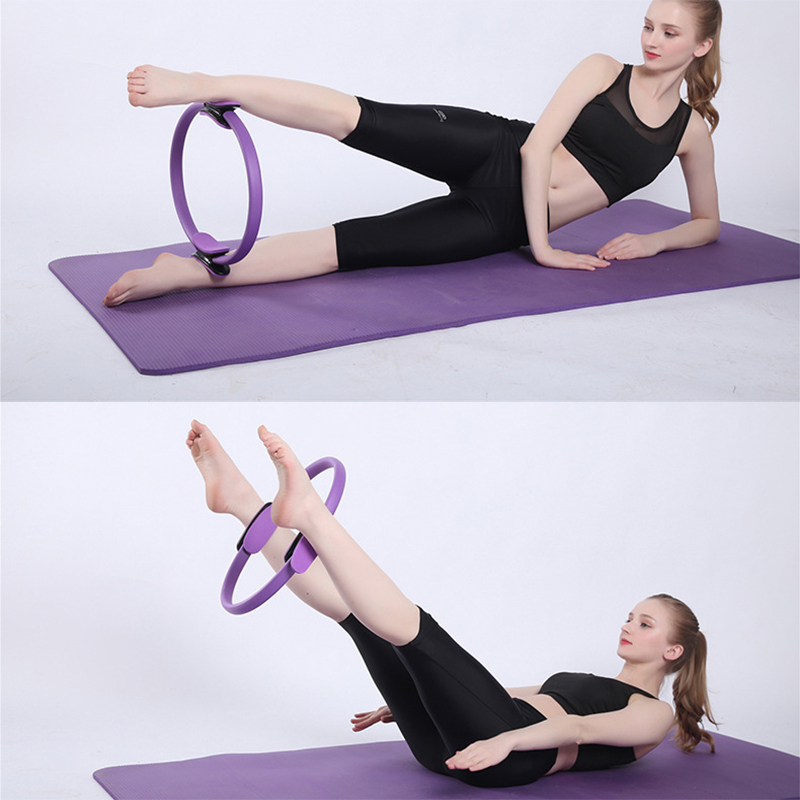 8-piece Pilates Ring Ring Set  - مراجعة Pilates Yoga Resistance Ring وسعره