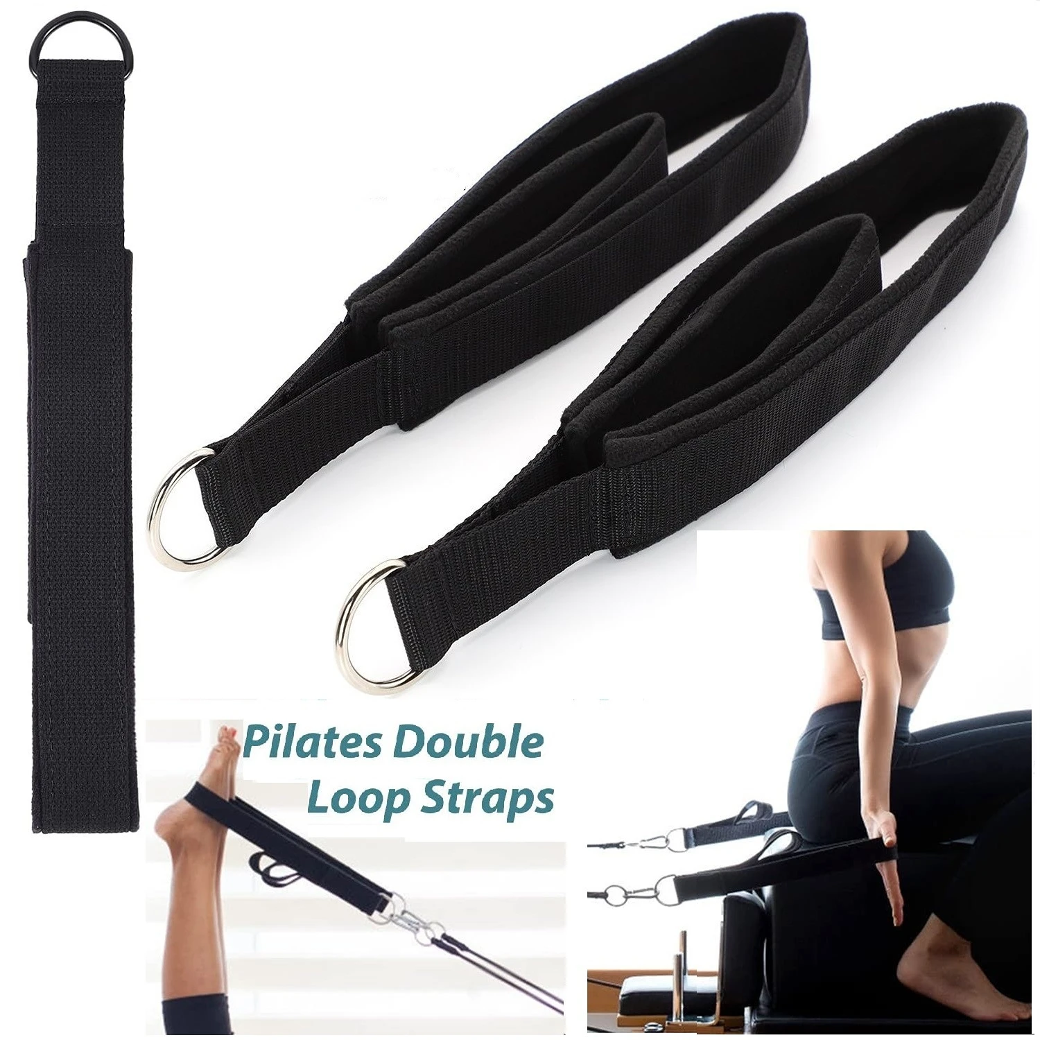 Double Ring Elastic Yoga Pilat - مراجعة Pilates Yoga Resistance Ring وسعره