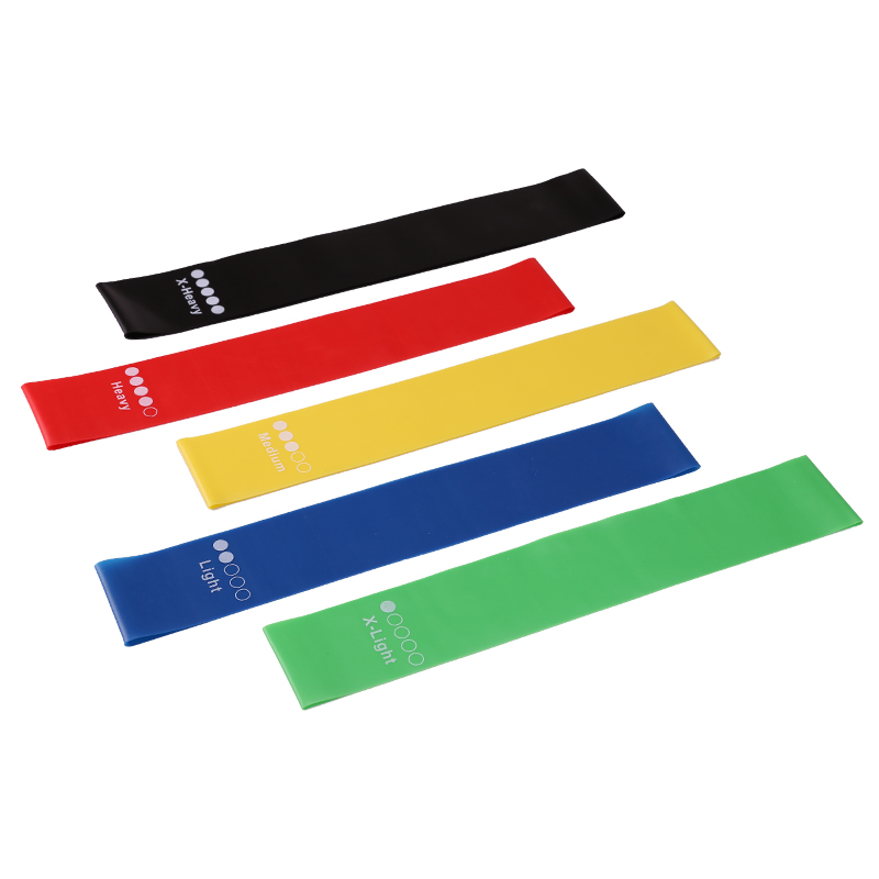 5Pcs Fitness Elastic Band Resi - مراجعة Pilates Yoga Resistance Ring وسعره