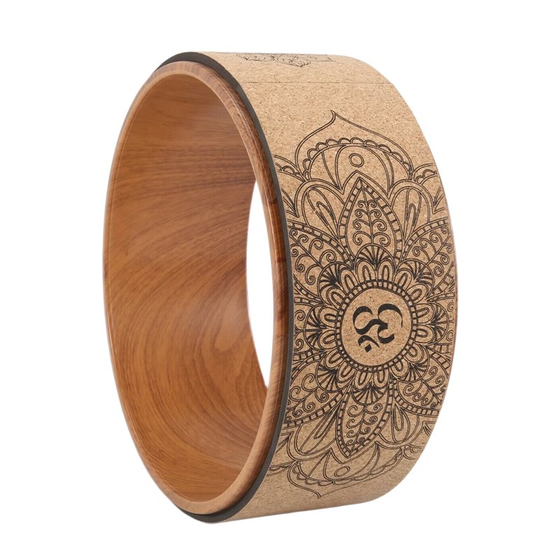 B11A-Cork Yoga Wheel For Yoga  - مراجعة Yoga Wheel Dharma وسعره