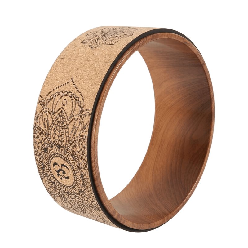 B11A-Cork Yoga Wheel For Yoga  - مراجعة Yoga Wheel Dharma وسعره