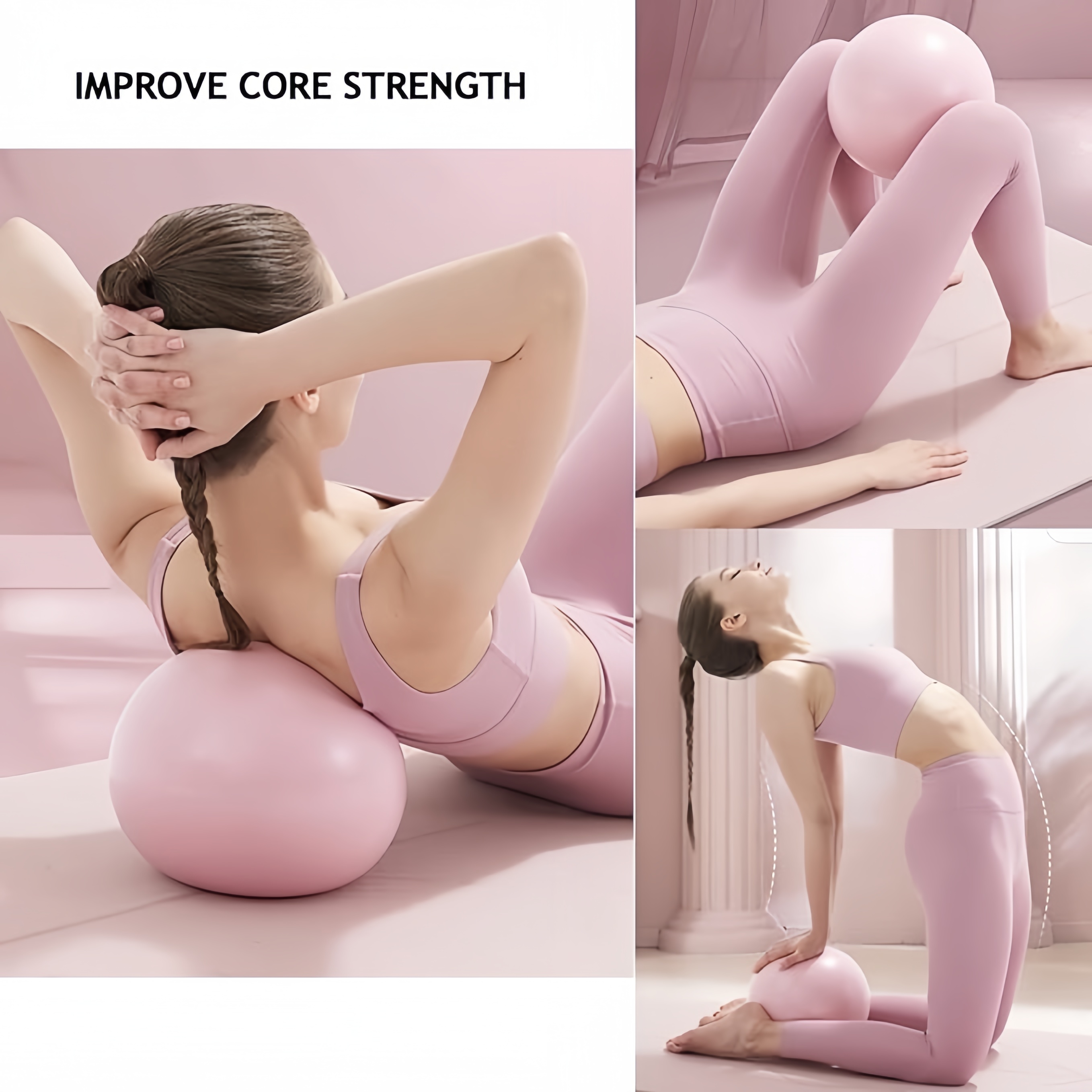 10-Piece Pilates Loops Yoga Ki - مراجعة Pilates Toning Ball وسعره