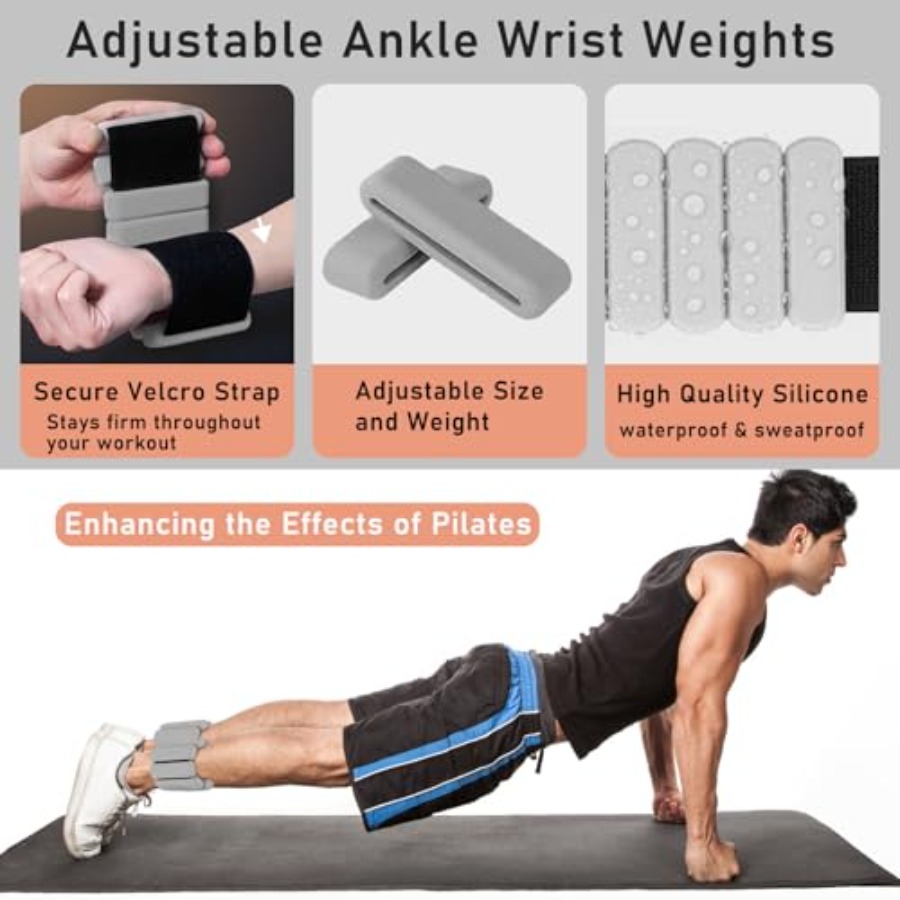 Pilates Ring Kit with Adjustab - مراجعة Pilates Toning Ball وسعره