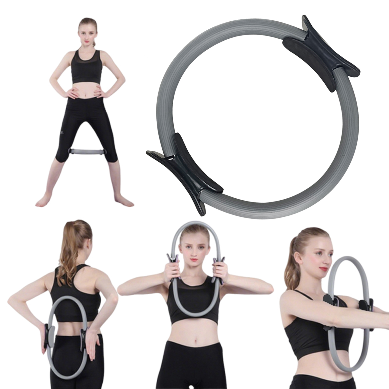 Pilates Ring Fitness Ring with - مراجعة Pilates Yoga Resistance Ring وسعره