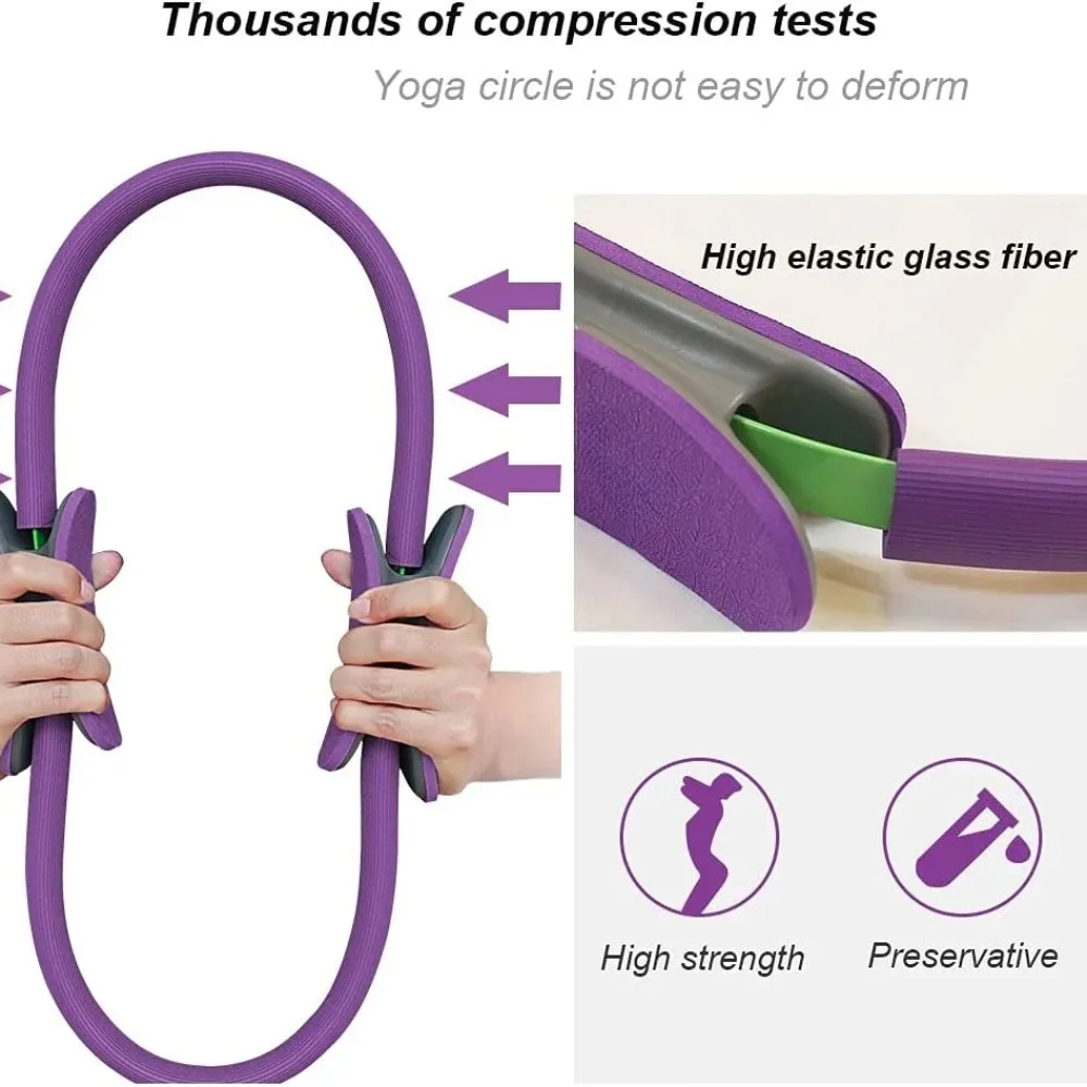 1Pcs Yoga Pilates Ring Non-sli - مراجعة Pilates Yoga Resistance Ring وسعره