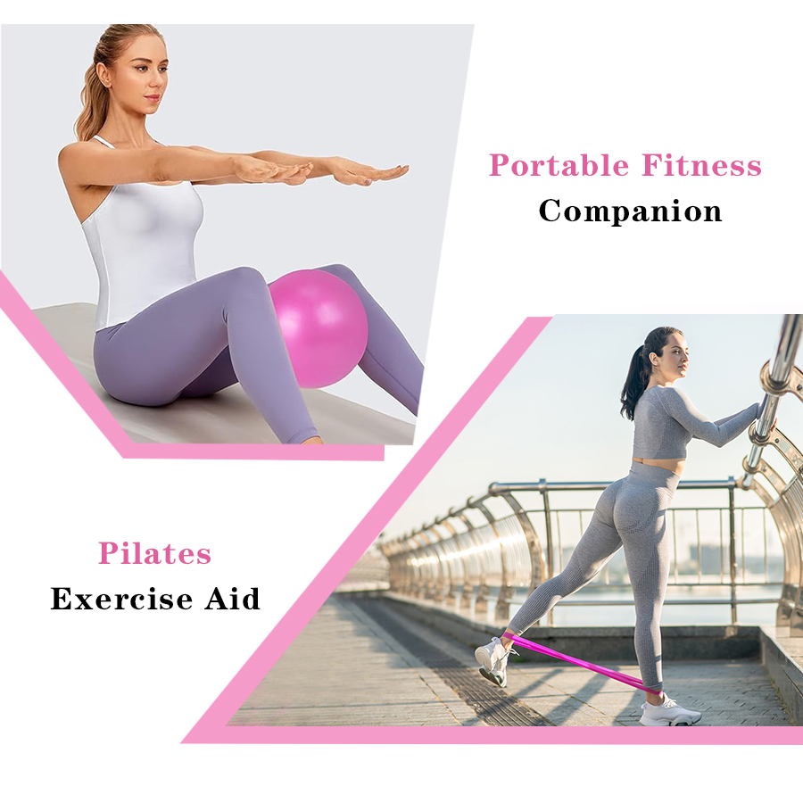 Customized LOGO 5-Piece Home G - مراجعة Pilates Yoga Resistance Ring وسعره