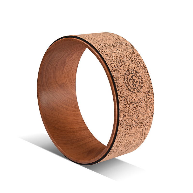Wooden Yoga Wheel Quality Wood - مراجعة Yoga Wheel Dharma وسعره