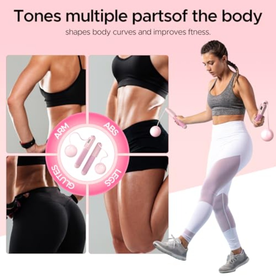 Pilates Ring Kit for Women Hom - مراجعة Pilates Yoga Resistance Ring وسعره