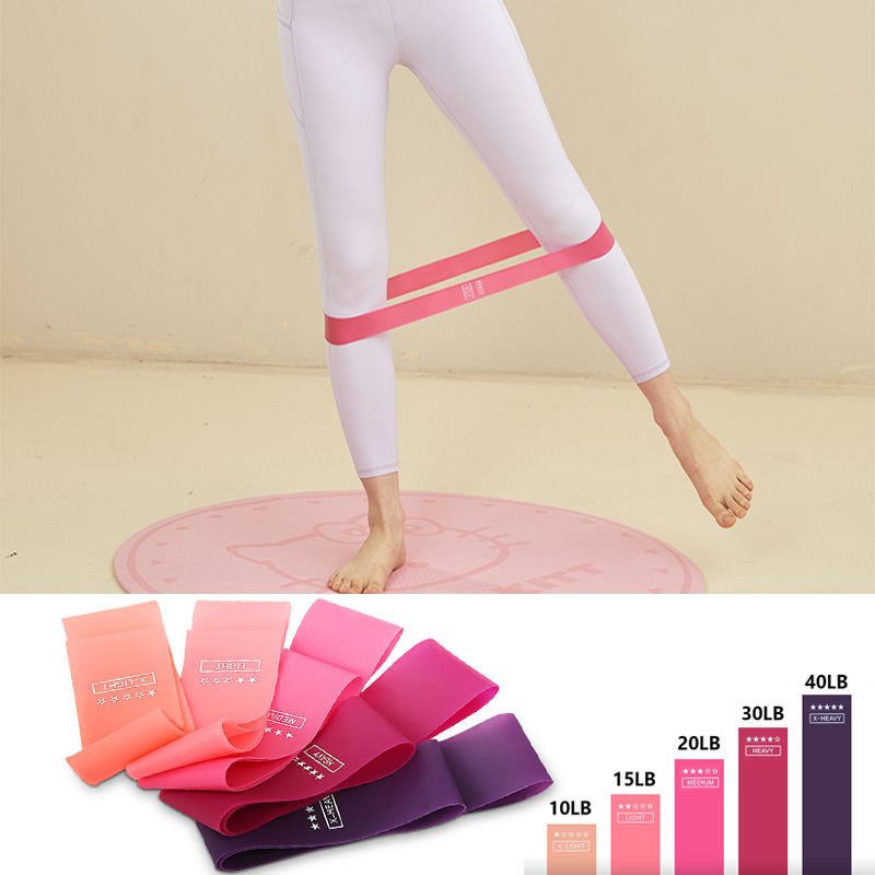 Sport Yoga Resistance Loop Ban - مراجعة Pilates Yoga Resistance Ring وسعره