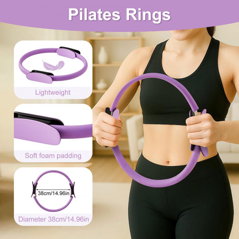 Women Yoga Fitness Ring Circle - مراجعة Pilates Yoga Resistance Ring وسعره