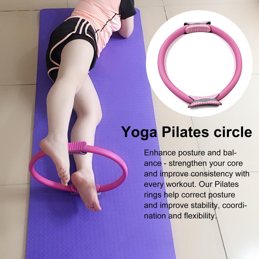 Elastic Pilates Ring Non-slip  - مراجعة Pilates Yoga Ring وسعره