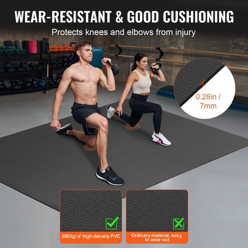 Exercise Mat, Non Slip High De - مراجعة Pilates Yoga Mat Workout وسعره
