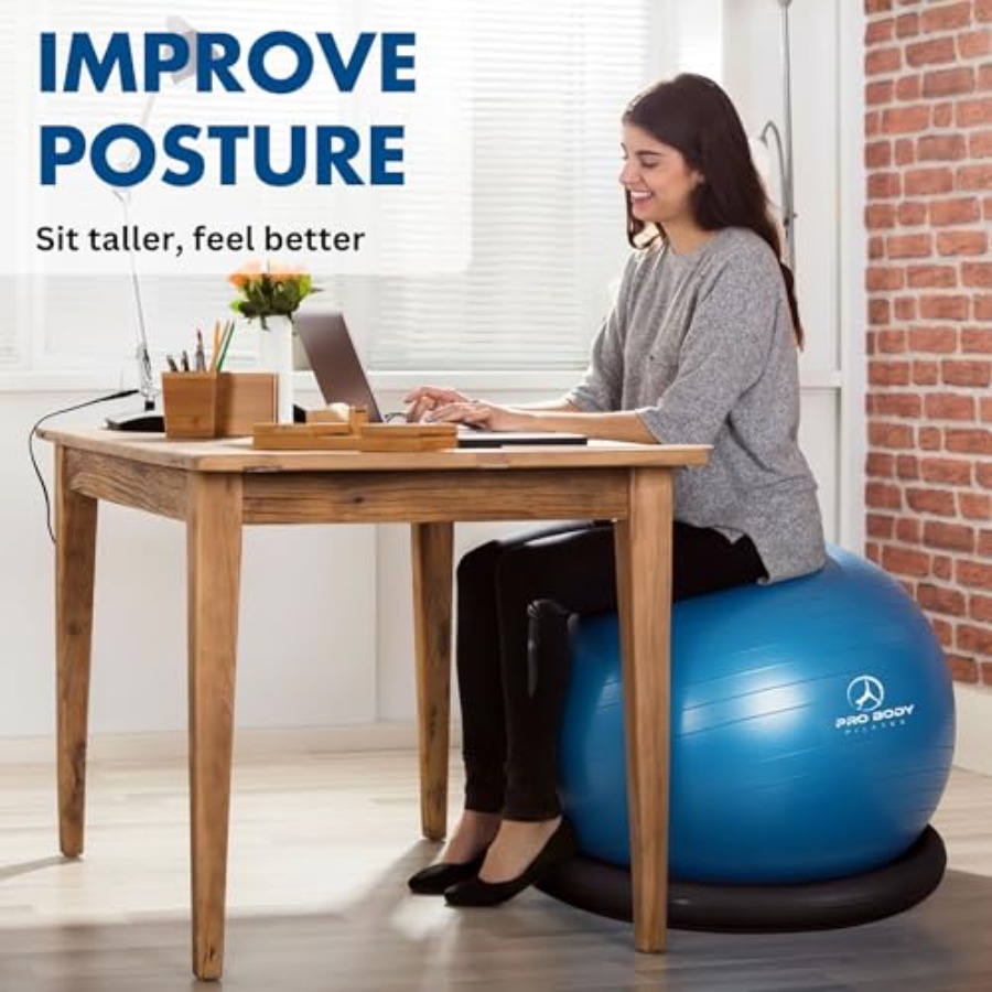 ProBody Pilates Yoga Ball Chai - مراجعة Pilates Toning Ball وسعره