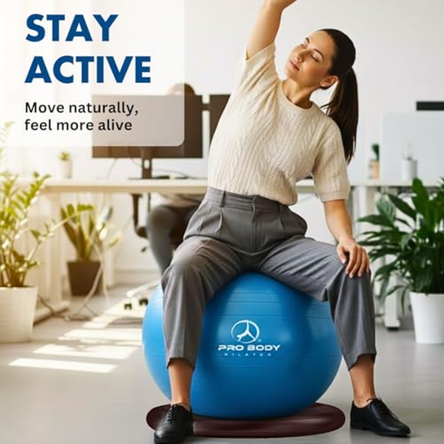 ProBody Pilates Yoga Ball Chai - مراجعة Pilates Toning Ball وسعره