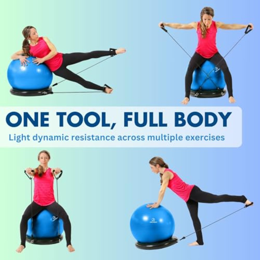 ProBody Pilates Yoga Ball Chai - مراجعة Pilates Toning Ball وسعره