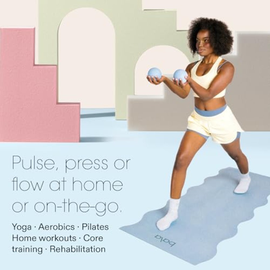 Power Ball, Weighted Toning Ex - مراجعة Pilates Toning Ball وسعره