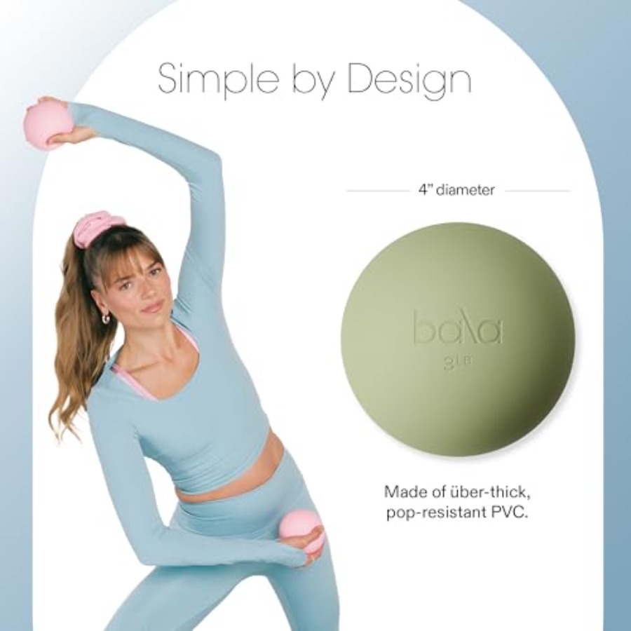 Power Ball, Weighted Toning Ex - مراجعة Pilates Toning Ball وسعره