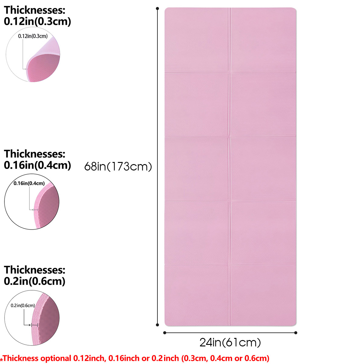 Yoga Mat Pilates Fitness Mat 3 - مراجعة Pilates Yoga Mat Workout وسعره