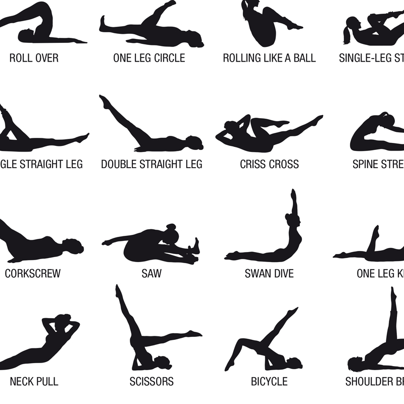 Frameless Pilates Workout Char - مراجعة Pilates With Yoga وسعره