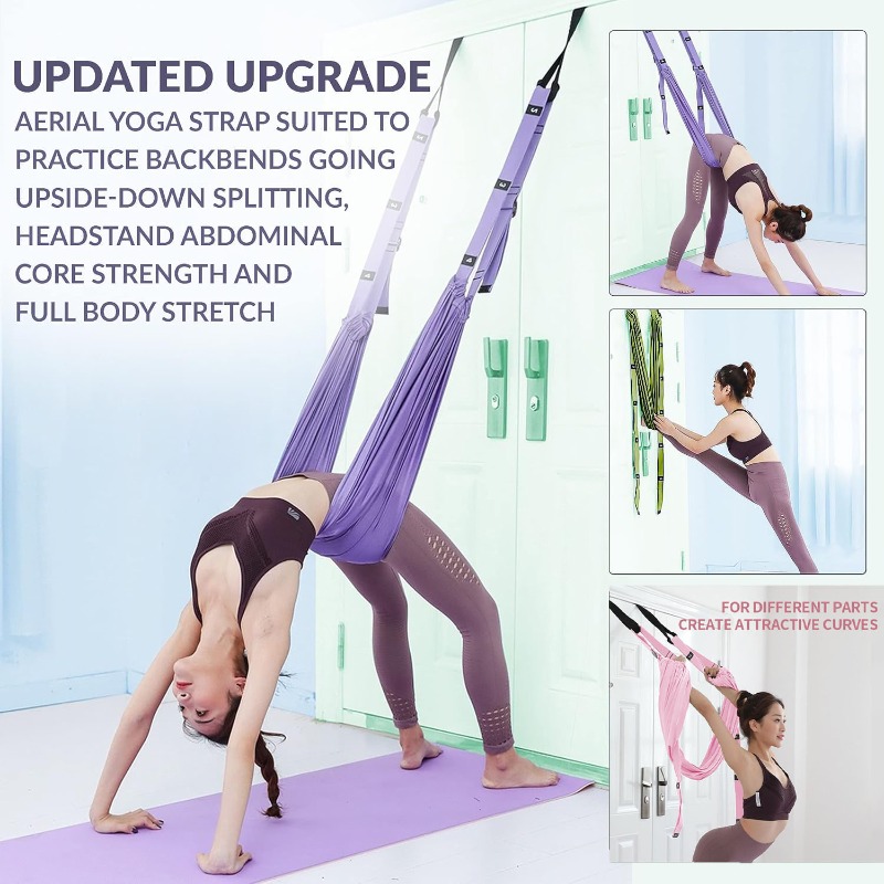 Adjustable Aerial Yoga Hammock - مراجعة Pilates Yoga Body وسعره