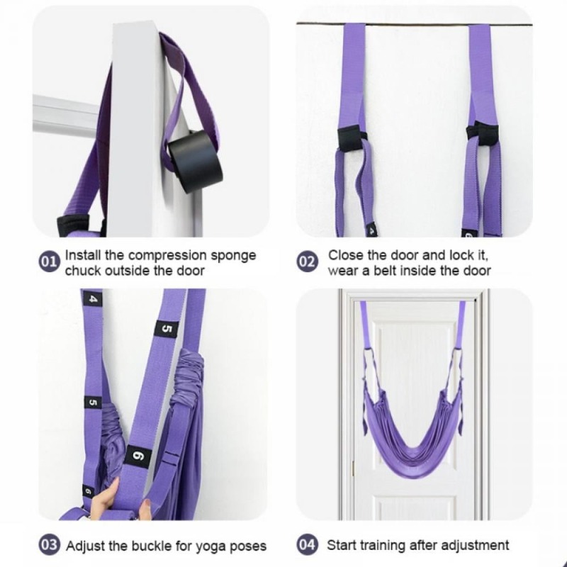 Adjustable Aerial Yoga Hammock - مراجعة Pilates Yoga Body وسعره