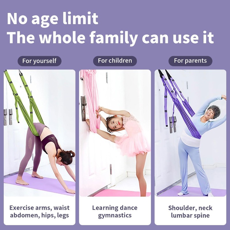 Adjustable Aerial Yoga Hammock - مراجعة Pilates Yoga Body وسعره