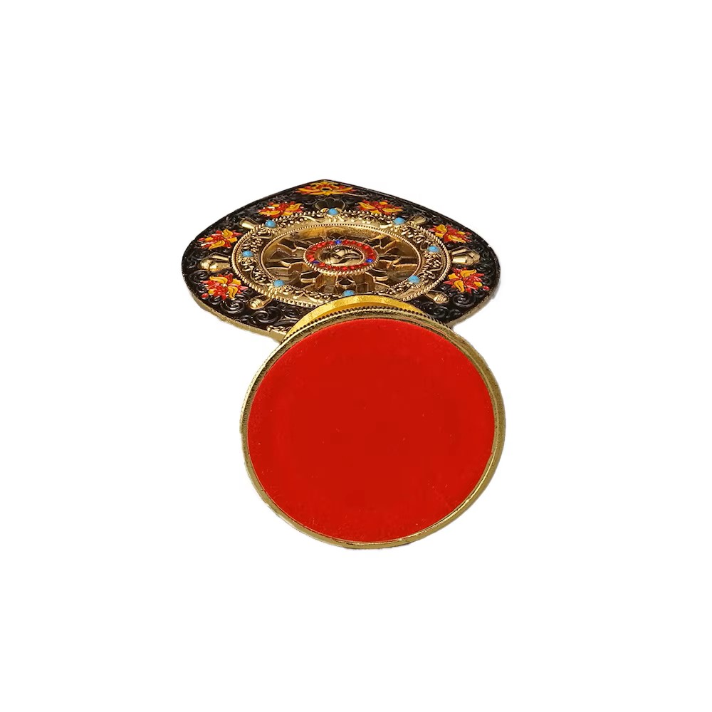 Tibetan Dharma Wheel Decor for - مراجعة Yoga Wheel Dharma وسعره