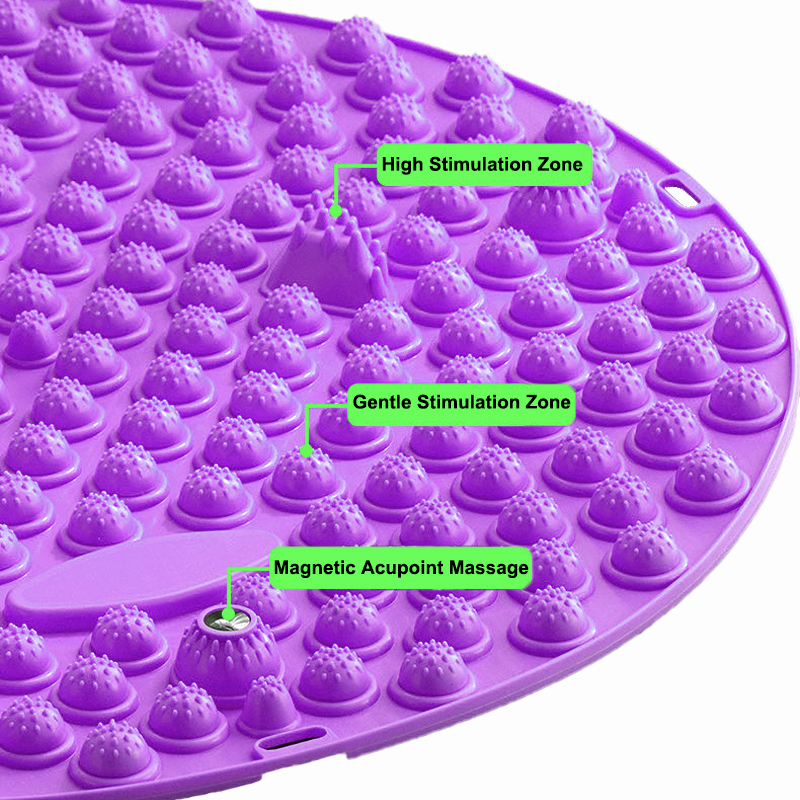 Foot Massage Acupressure Mat M - مراجعة Pilates Yoga Mat وسعره