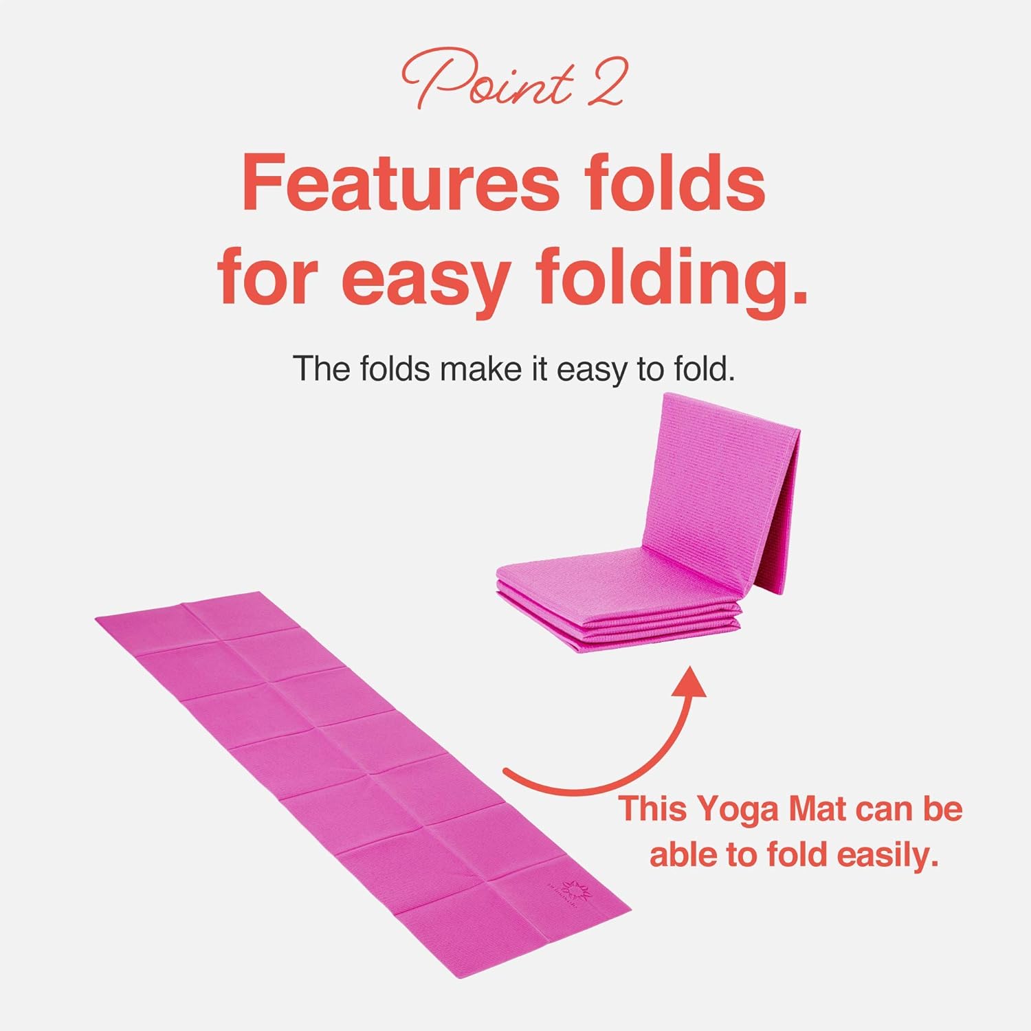 Folding Yoga Mat for Travel Pi - مراجعة Pilates Yoga Mat وسعره