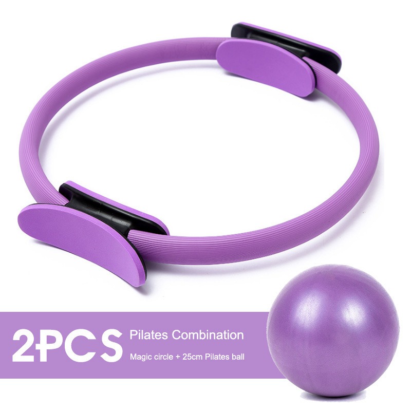 25cm Yoga Pilates Ring Set wit - مراجعة Pilates Yoga Resistance Ring وسعره