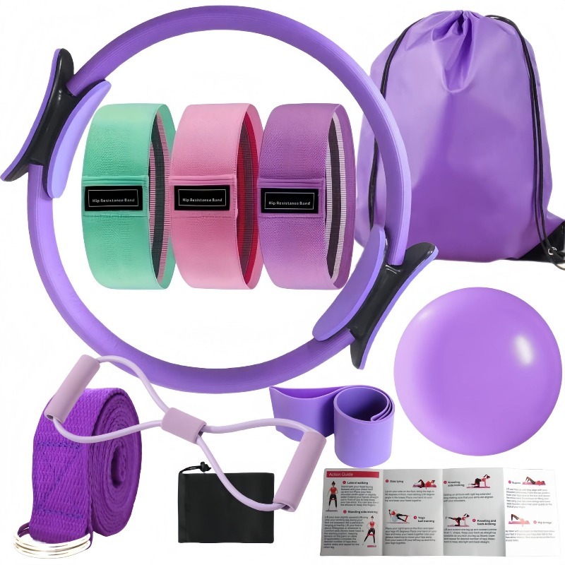 Yoga Pilates Combination 10-pi - مراجعة Pilates Yoga Resistance Ring وسعره