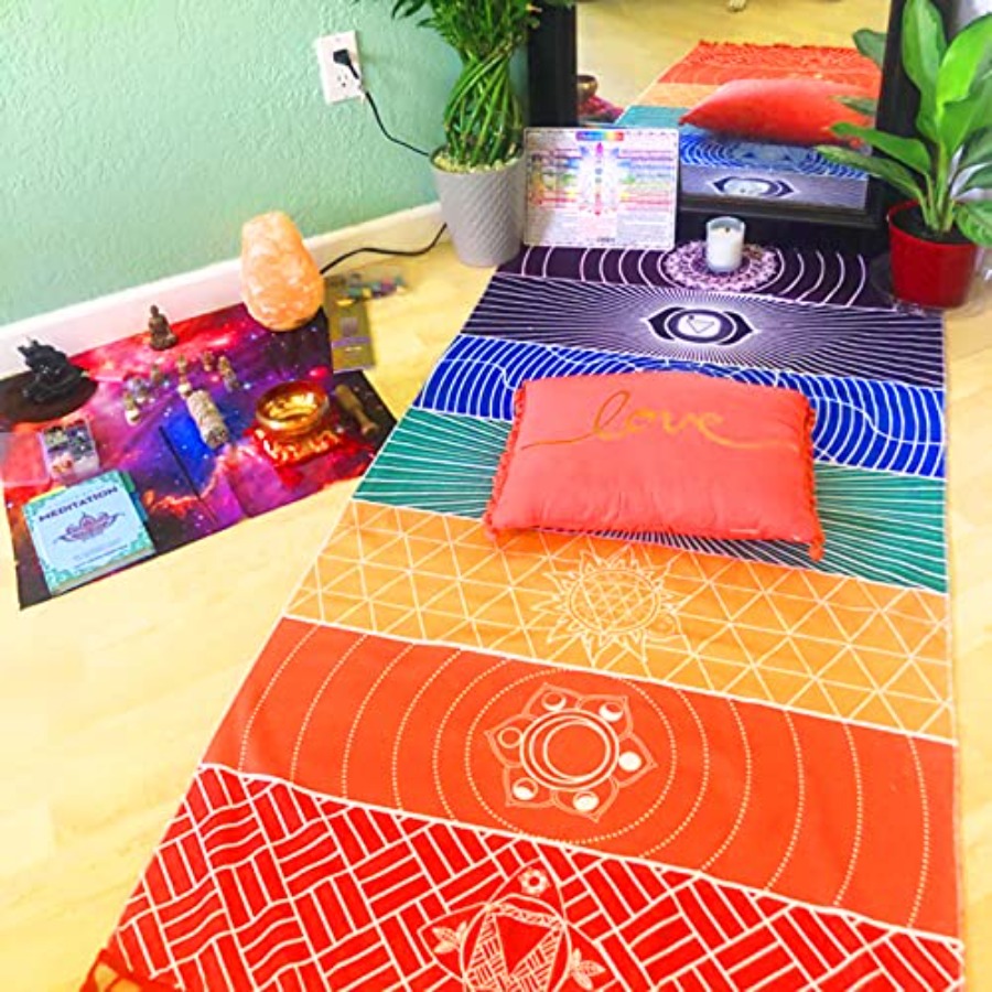 Mexican Yoga Mat Beach Picnic  - مراجعة Pilates Yoga Mat وسعره