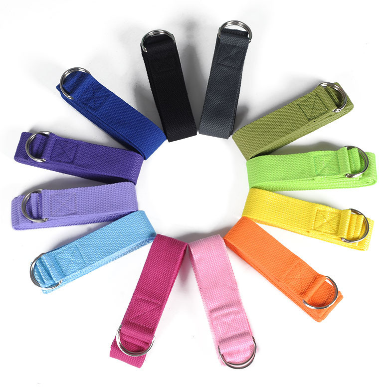 1pcs 1.8M Cotton Yoga Strap wi - مراجعة Pilates Yoga Ring وسعره