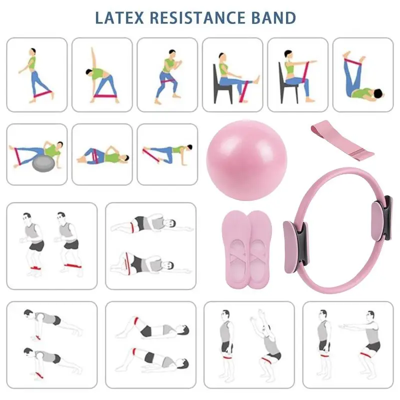 Pilates Ring and Ball Set Toni - مراجعة Pilates Toning Ball وسعره