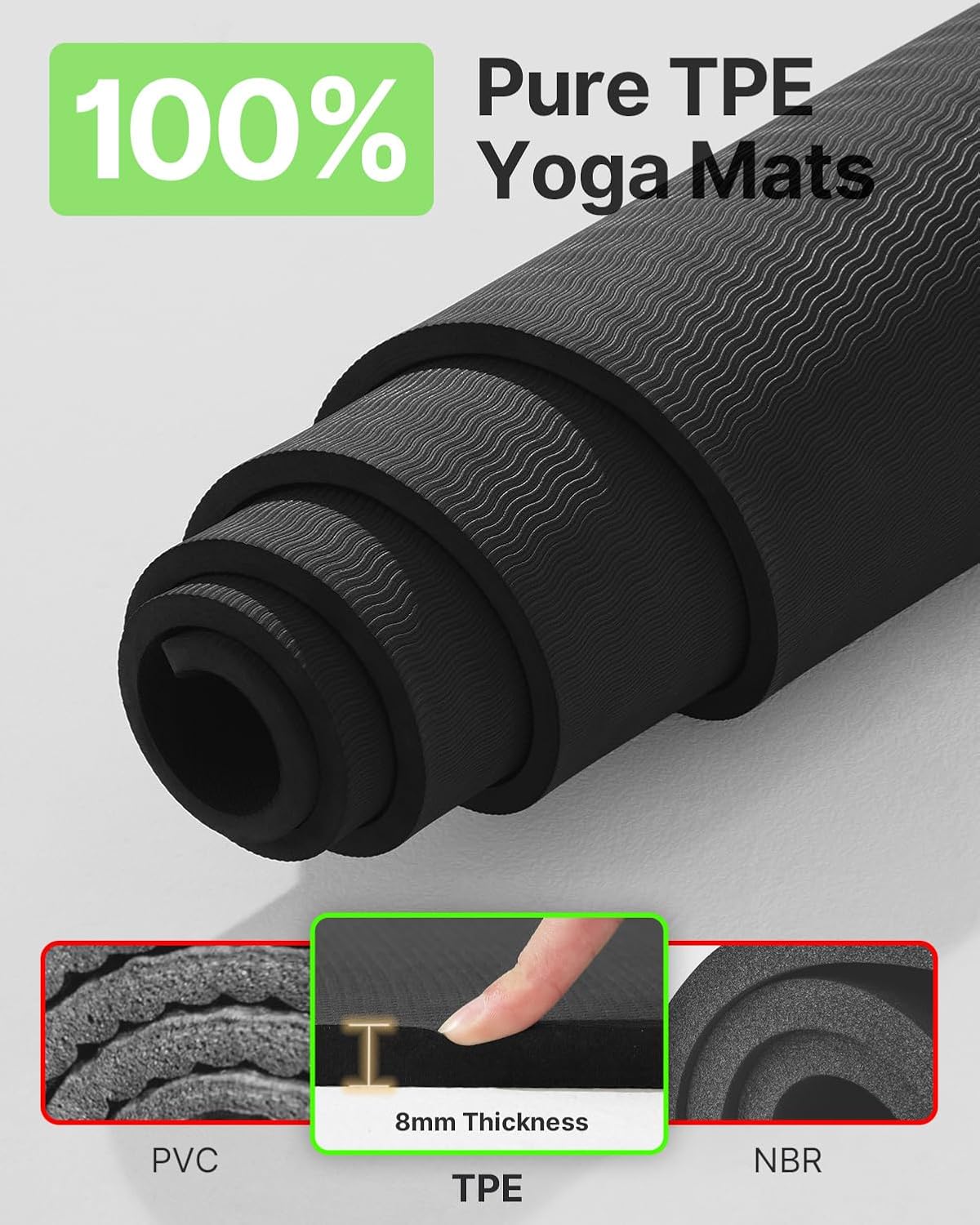 Large Yoga Mat 75x52x1/2in, Ex - مراجعة Pilates Yoga Mat وسعره