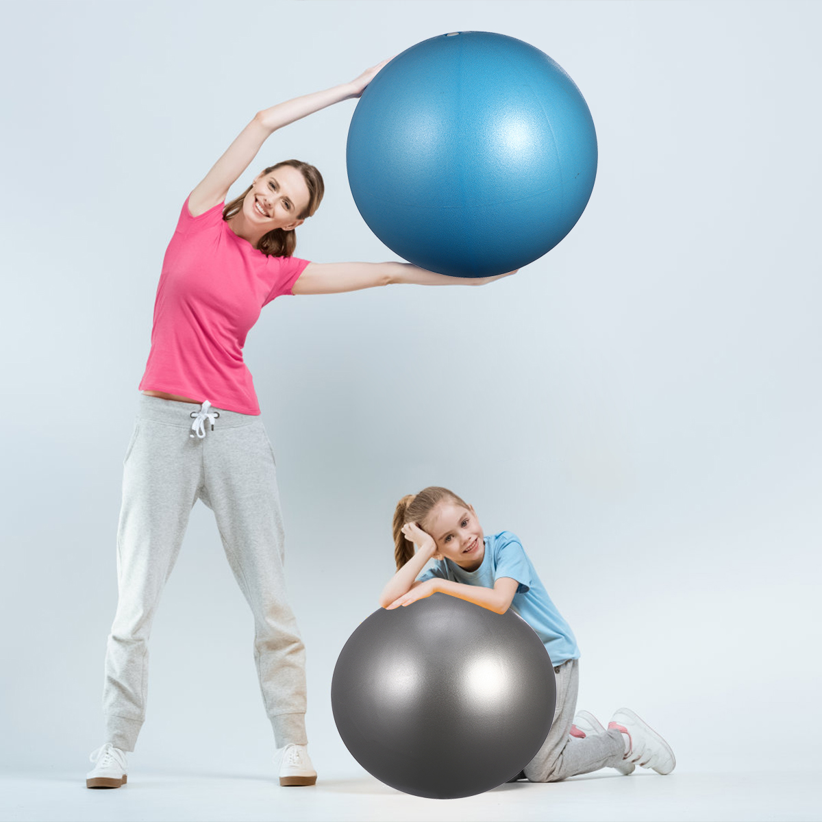 2pcs Thickened Frosted Yoga 15 - مراجعة Pilates Toning Ball وسعره